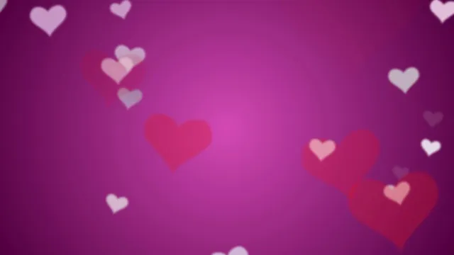Hearts Pink Background